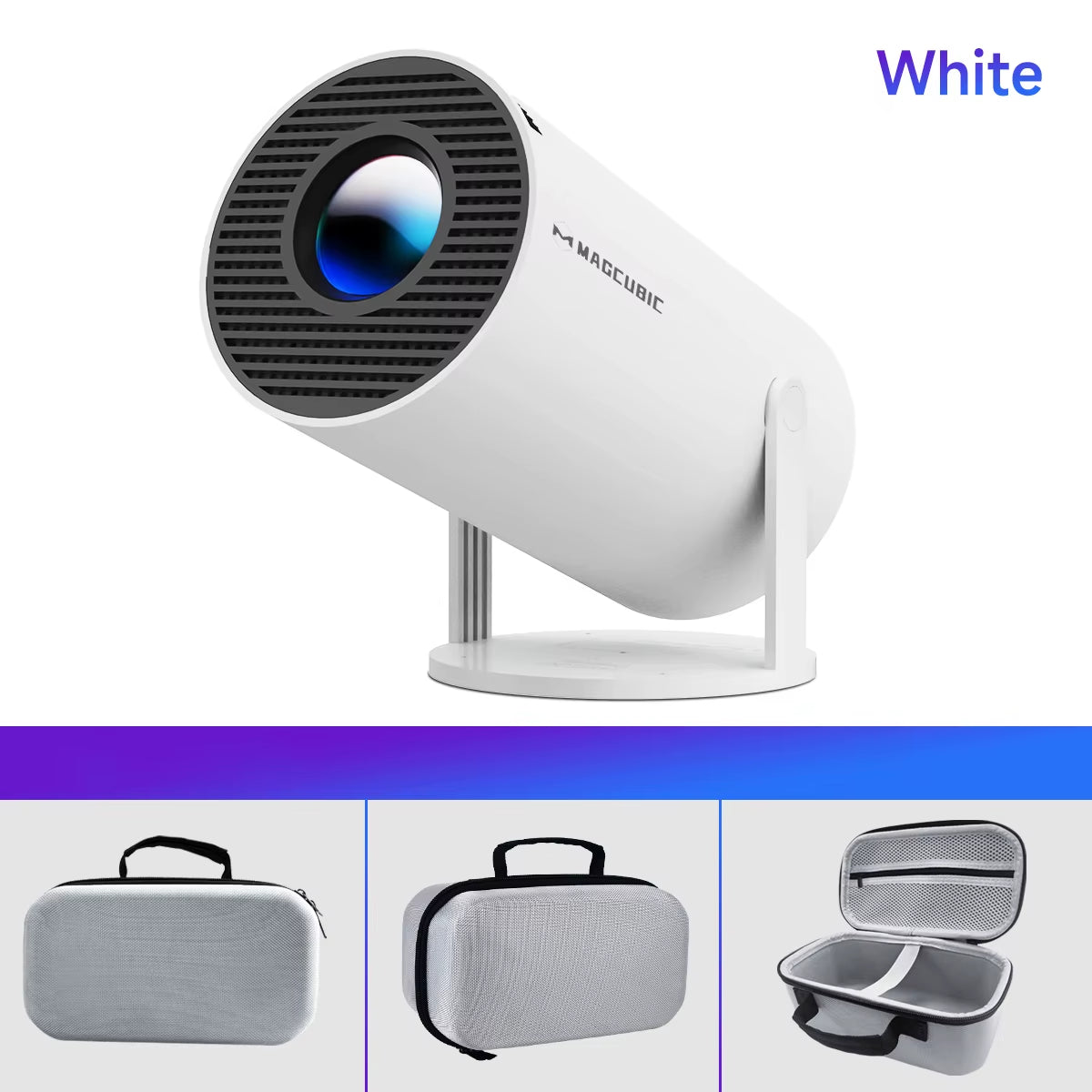 Projector HY300 Pro 4K Android 11 Dual Wifi6 290ANSI BT5.0 1080P 1280*720P Home Cinema Outdoor Projetor