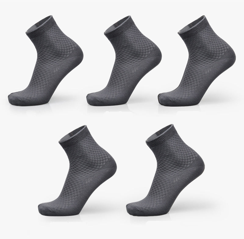 Sockboo - Men's Bamboo Fiber Socks - Soft, Breathable & Antibacterial
