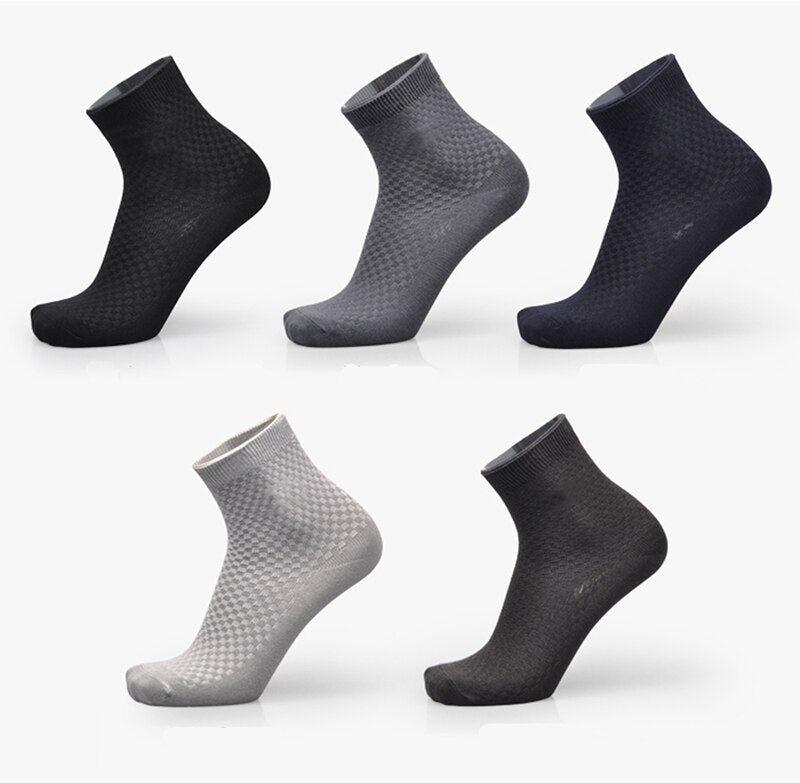Sockboo - Men's Bamboo Fiber Socks - Soft, Breathable & Antibacterial