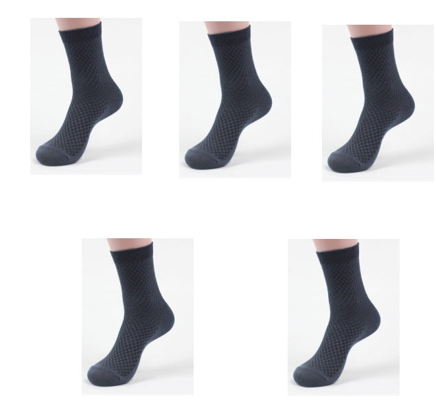 Sockboo - Men's Bamboo Fiber Socks - Soft, Breathable & Antibacterial
